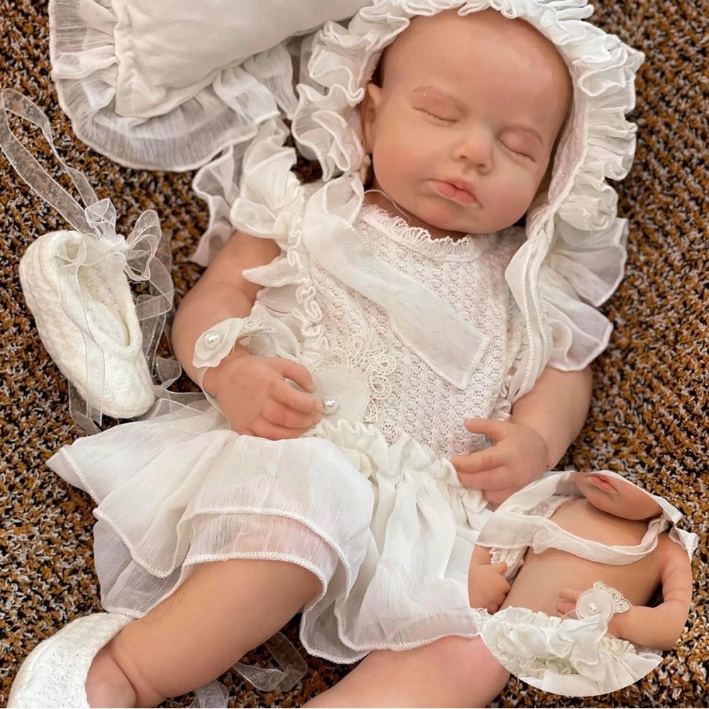 OtardDolls Reborn Baby Dolls Realistic Newborn 18 Inch Reborn Full Silicone Soft